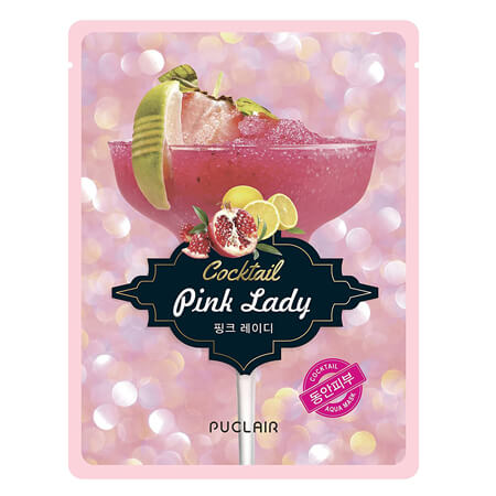Puclair Cocktail Pink Lady Mask,Puclair Cocktail mask,Puclair Cocktail mask รีวิว,Puclair Cocktail Pink Lady Mask รีวิว,Puclair Cocktail Pink Lady Mask ราคา,Puclair Cocktail mask ดีไหม,